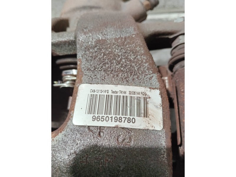 Recambio de pinza freno delantera izquierda para citroen c3 referencia OEM IAM 9650198780 32035144 