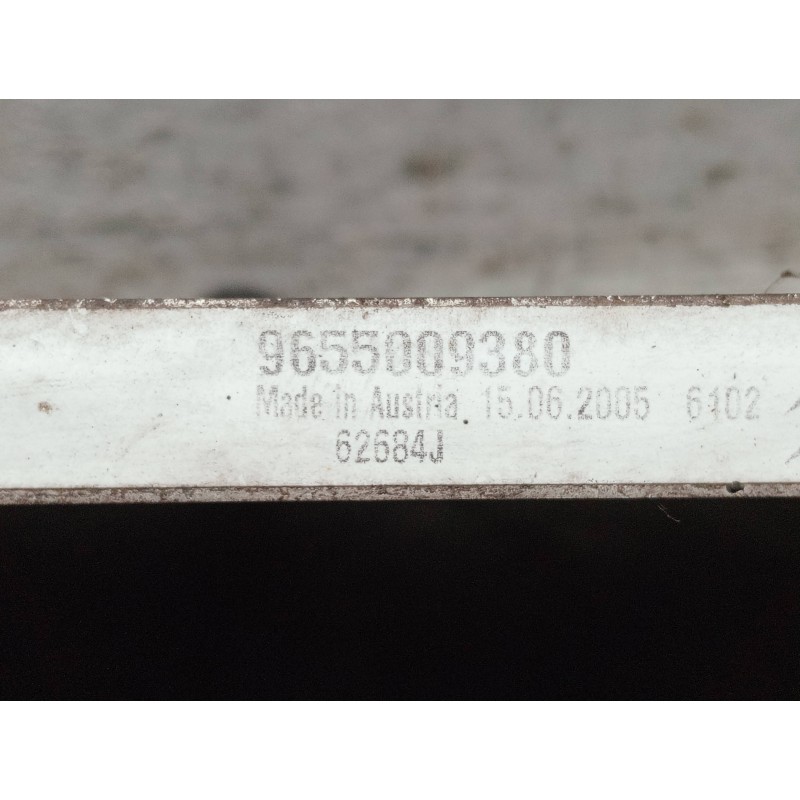 Recambio de condensador / radiador aire acondicionado para citroen c3 referencia OEM IAM 9655009380 62684J 