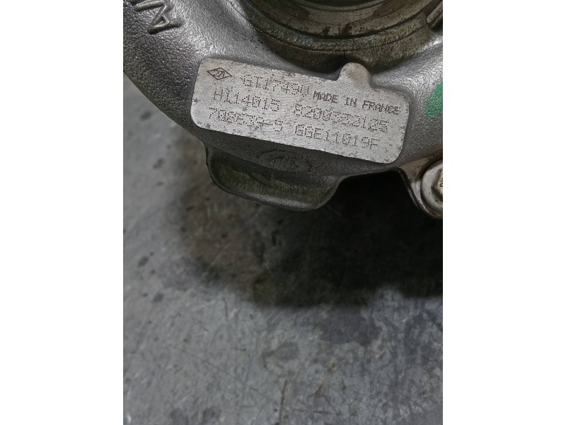 Recambio de turbocompresor para renault scenic ii referencia OEM IAM 7086395 8200332125 