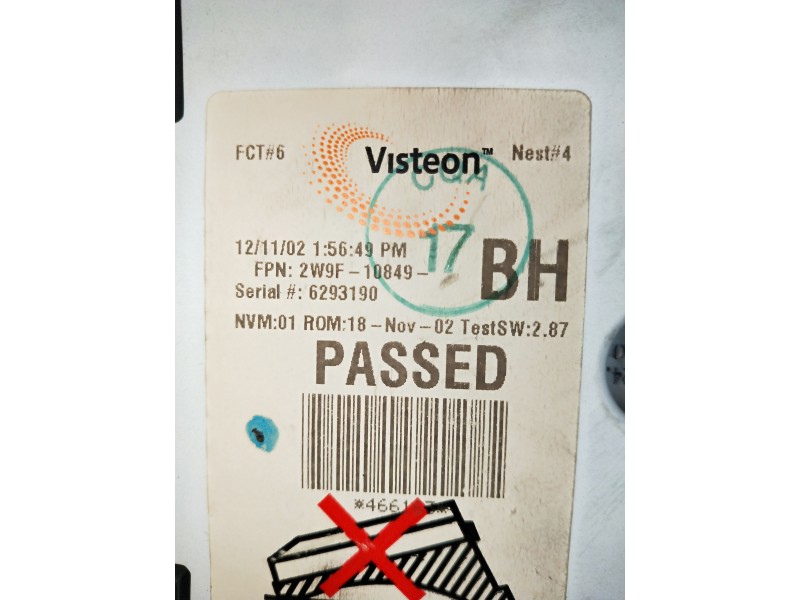 Recambio de cuadro instrumentos para jaguar xj referencia OEM IAM 2W9F10849BH 6293190 