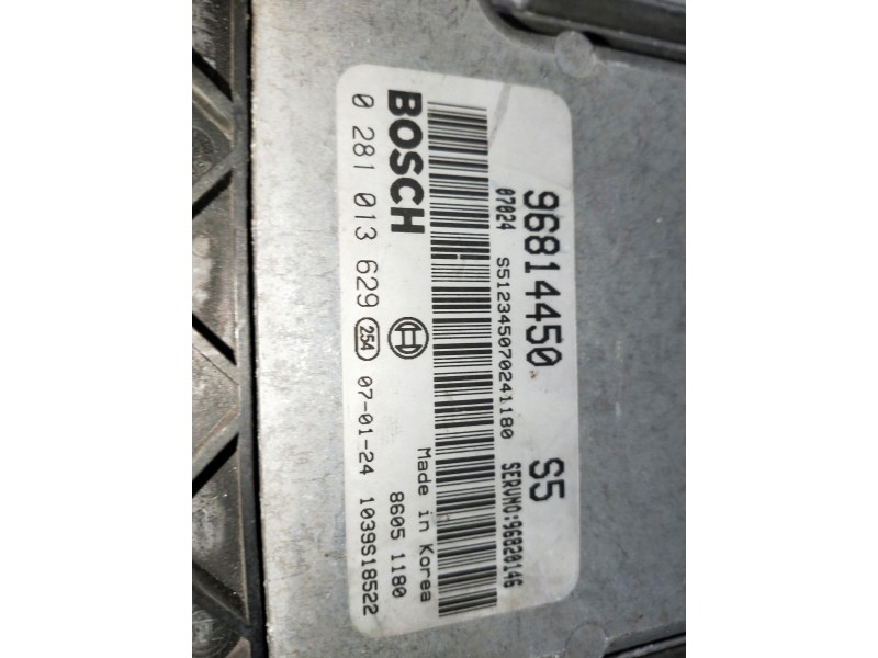 Recambio de centralita motor uce para chevrolet epica ltx referencia OEM IAM 0281013626 96814450 