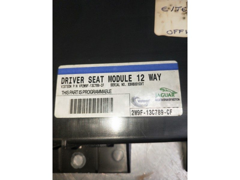 Recambio de modulo electronico para jaguar xj referencia OEM IAM 2W9F13C789CF  