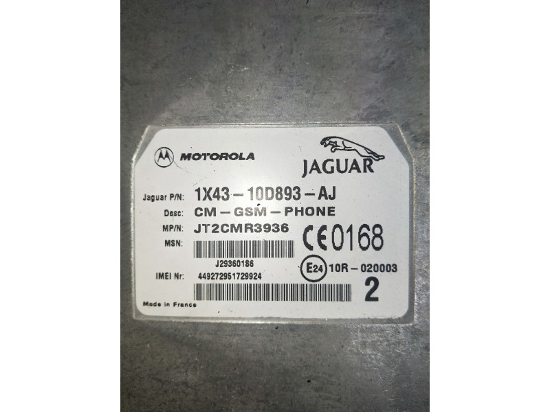 Recambio de modulo electronico para jaguar xj referencia OEM IAM 1X4310D893AJ J293601S6 