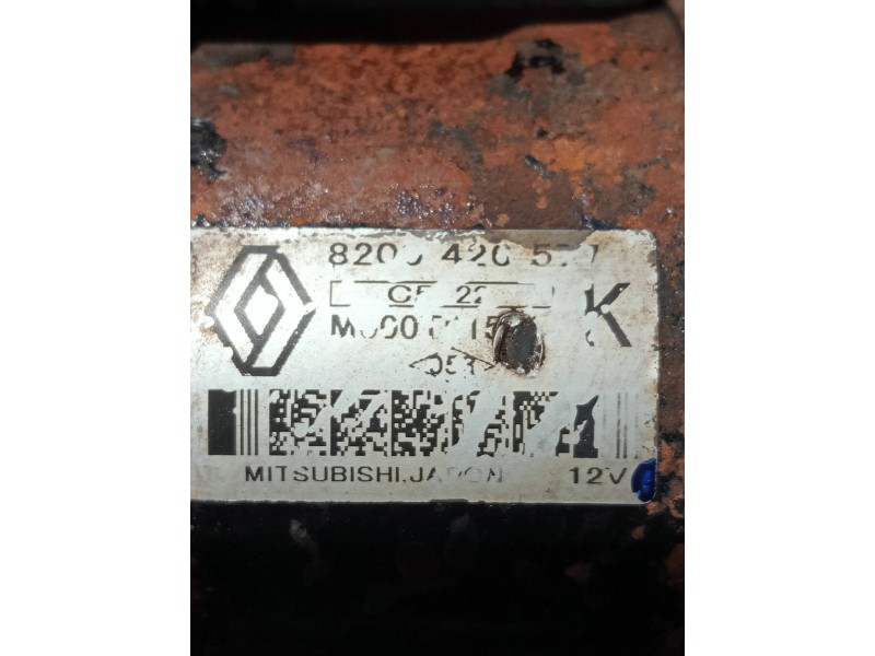 Recambio de motor arranque para nissan kubistar (x76) referencia OEM IAM 8200420577  