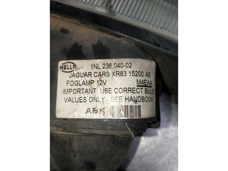 Recambio de faro antiniebla derecho para jaguar xj referencia OEM IAM 1NL23604002  