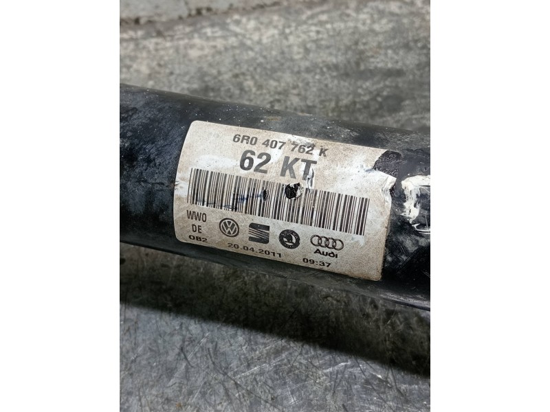 Recambio de transmision delantera derecha para audi a1 (8x) ambition referencia OEM IAM 6R0407762K  