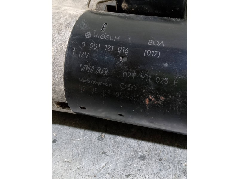 Recambio de motor arranque para audi a1 (8x) ambition referencia OEM IAM 0001121016 02T911023E 