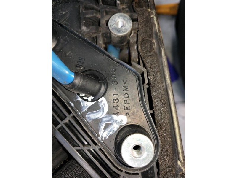 Recambio de retrovisor derecho para subaru legacy familiar/outback b13 (bp) referencia OEM IAM 4431303  