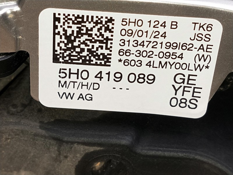 Recambio de volante para volkswagen golf viii gti cd1 clubsport referencia OEM IAM 5H0419089 5H0124B 