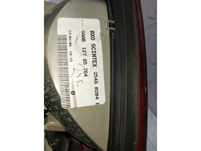 Recambio de piloto trasero derecho interior para saab 9-3 berlina referencia OEM IAM 25480204  