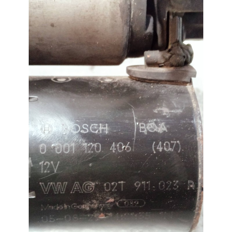 Recambio de motor arranque para volkswagen polo (9n3) referencia OEM IAM 021911023R 0001120406 