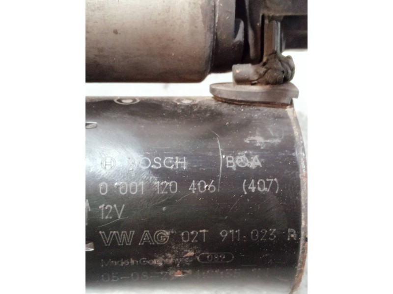 Recambio de motor arranque para volkswagen polo (9n3) referencia OEM IAM 021911023R 0001120406 