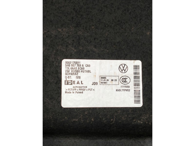 Recambio de bandeja trasera para volkswagen golf viii gti cd1 clubsport referencia OEM IAM 5H6867769A  