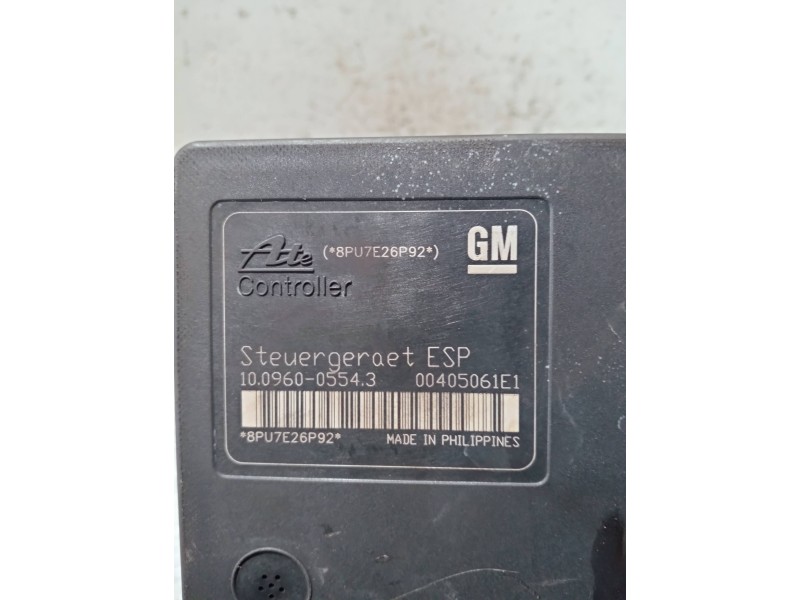 Recambio de abs para opel astra gtc referencia OEM IAM 13246535 1002060290 10096005543