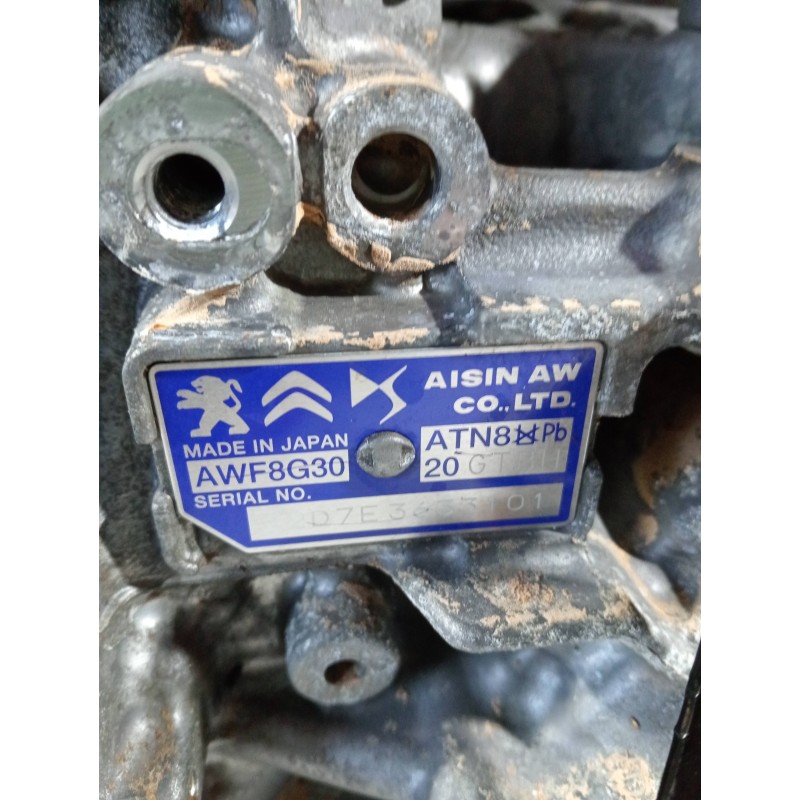 Recambio de caja cambios para opel corsa f referencia OEM IAM 20GTBH AWF8G30 ATN8 22D7E633101 AUTOMATICO