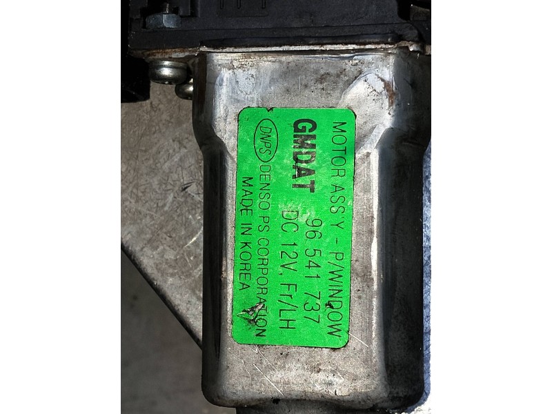 Recambio de motor elevalunas delantero izquierdo para chevrolet kalos referencia OEM IAM 96541737  