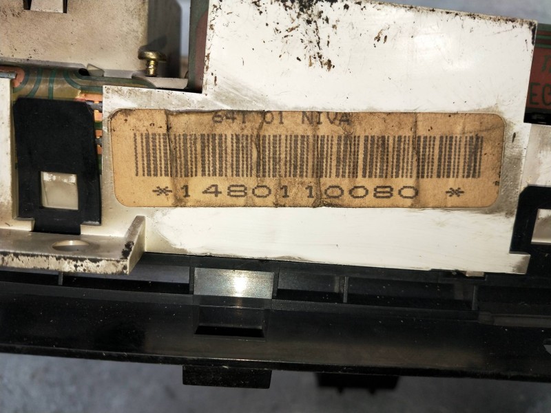 Recambio de cuadro instrumentos para fiat scudo (222) referencia OEM IAM 1480110080  