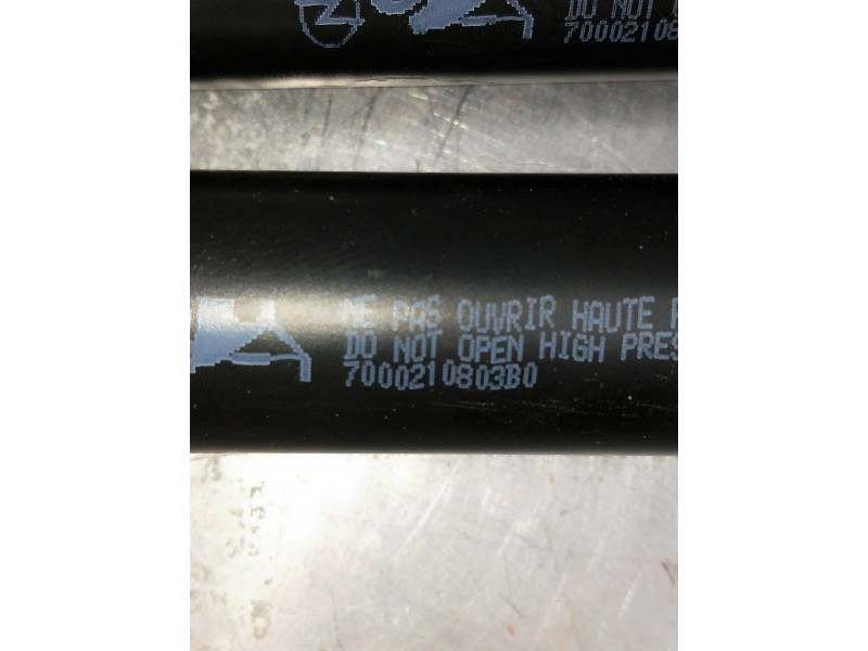 Recambio de amortiguadores maletero / porton para opel corsa f referencia OEM IAM 9831976680 93476478 7000210803B0