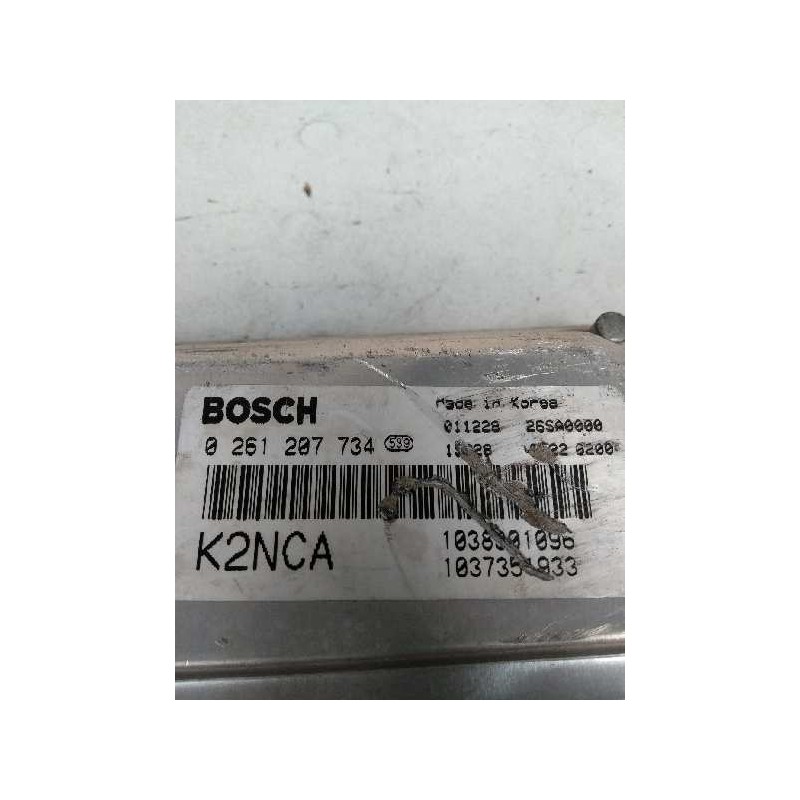 Recambio de centralita motor uce para kia sephia ll 1.6 cat referencia OEM IAM 0261207734 1038301096 K2NCA