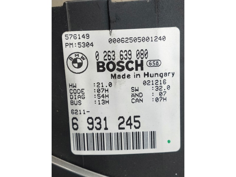 Recambio de cuadro instrumentos para bmw serie 3 compact (e46) referencia OEM IAM 0263639080 6931245 