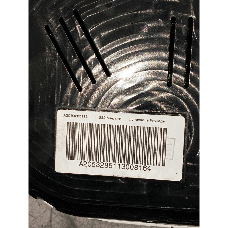 Recambio de cuadro instrumentos para renault megane iii berlina 5 p referencia OEM IAM A2C53285113008164 248100054R 