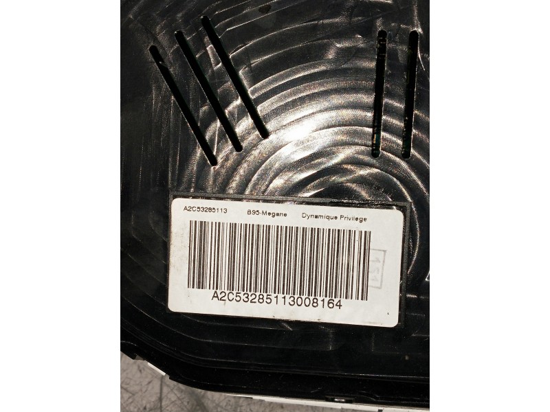 Recambio de cuadro instrumentos para renault megane iii berlina 5 p referencia OEM IAM A2C53285113008164 248100054R 