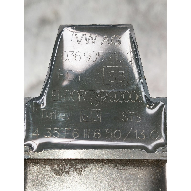 Recambio de bobina encendido para volkswagen polo (9n3) referencia OEM IAM 036905715G  