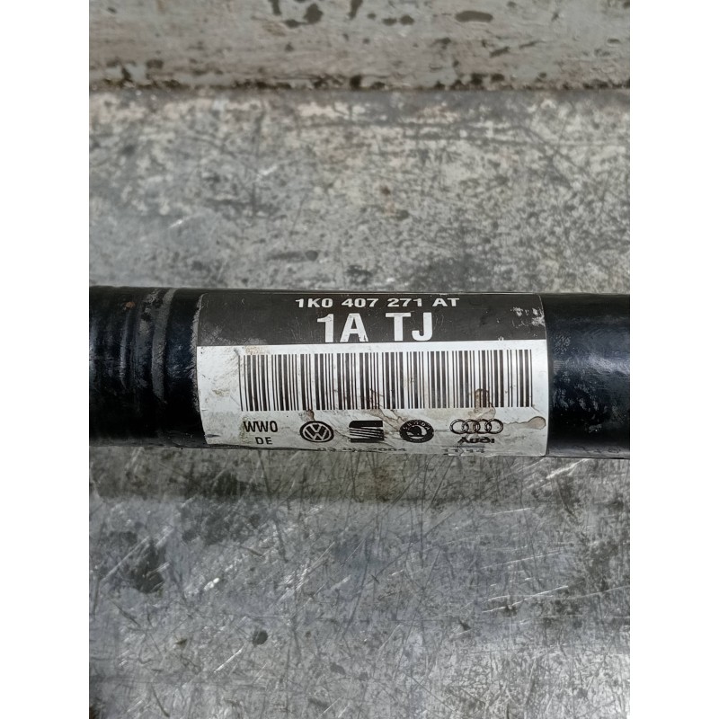 Recambio de transmision delantera izquierda para skoda octavia berlina (1z3) referencia OEM IAM 1K0407271AT  