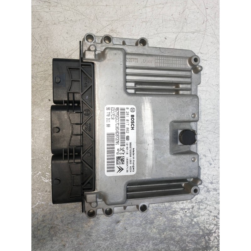 Recambio de centralita motor uce para citroen c4 lim. referencia OEM IAM 0281017862 9666729580 
