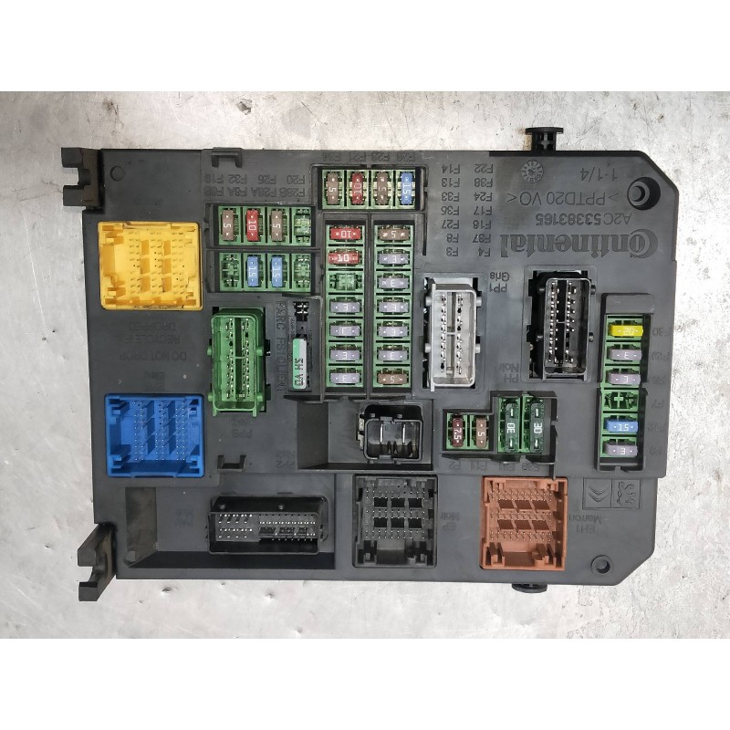 Recambio de caja reles / fusibles para citroen c4 lim. referencia OEM IAM 9665547480  