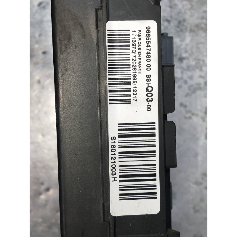Recambio de caja reles / fusibles para citroen c4 lim. referencia OEM IAM 9665547480  