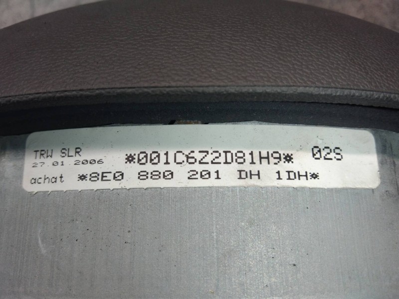 Recambio de airbag delantero izquierdo para audi a4 avant (8e) 2.0 tdi referencia OEM IAM 8E0880201DH 8E0880201DH1DH 