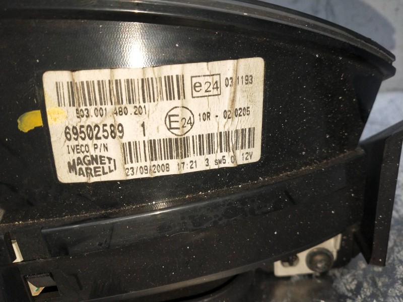 Recambio de cuadro instrumentos para iveco daily caja cerrada (1999 =>) referencia OEM IAM 69502589  