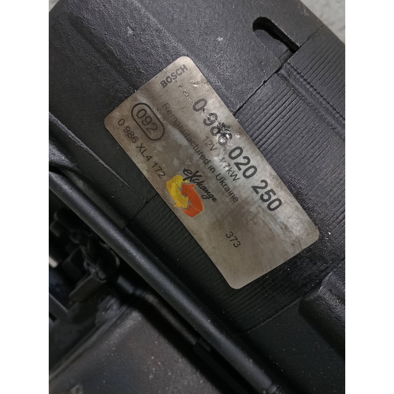 Recambio de motor arranque para skoda octavia berlina (1z3) referencia OEM IAM 0986020250  
