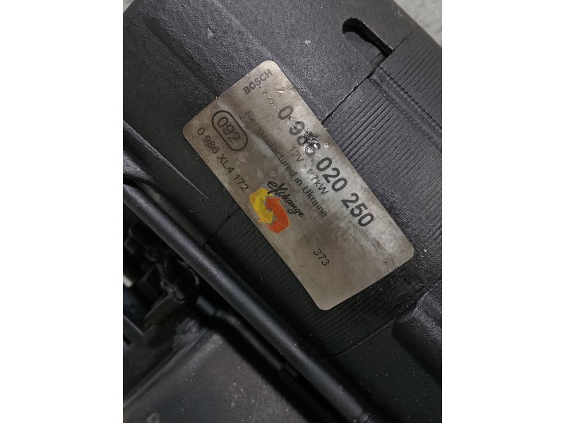 Recambio de motor arranque para skoda octavia berlina (1z3) referencia OEM IAM 0986020250  