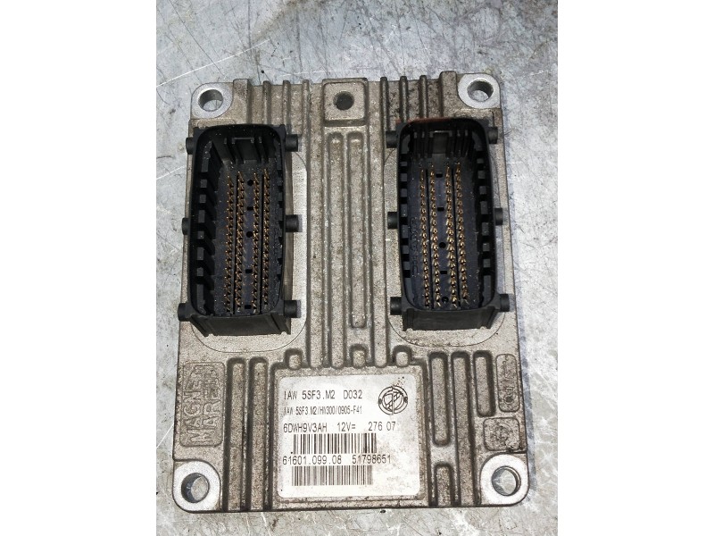 Recambio de centralita motor uce para fiat grande punto (199) referencia OEM IAM IAW5SF3M2 6160109908 6DWH9V3AH