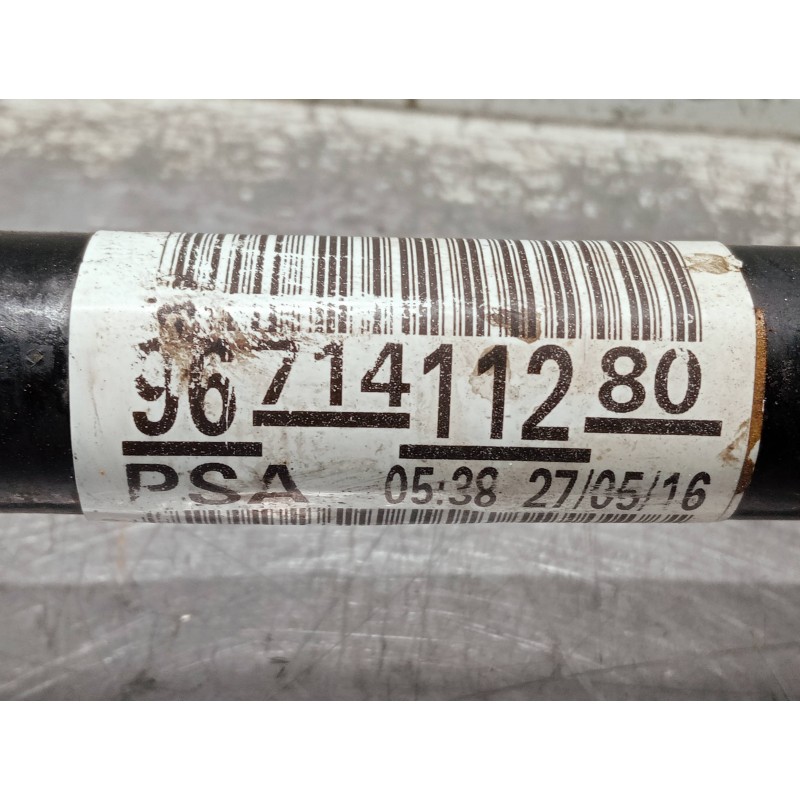 Recambio de transmision delantera derecha para peugeot 308 referencia OEM IAM 9671411280  