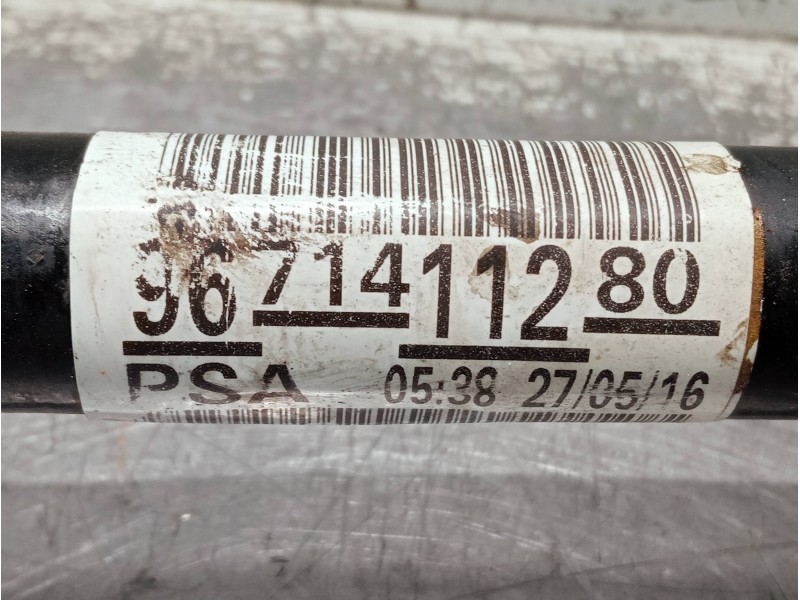 Recambio de transmision delantera derecha para peugeot 308 referencia OEM IAM 9671411280  