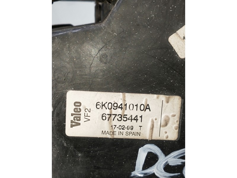 Recambio de faro derecho para seat ibiza (6k) referencia OEM IAM 6K0941010A 67735441 