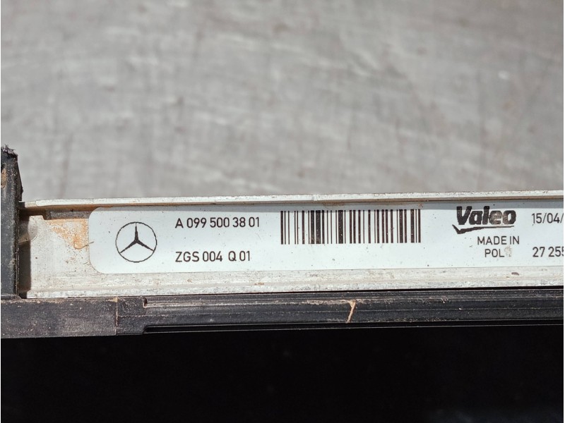 Recambio de radiador agua para mercedes clase c (w206) c 220 d referencia OEM IAM A0995003801  