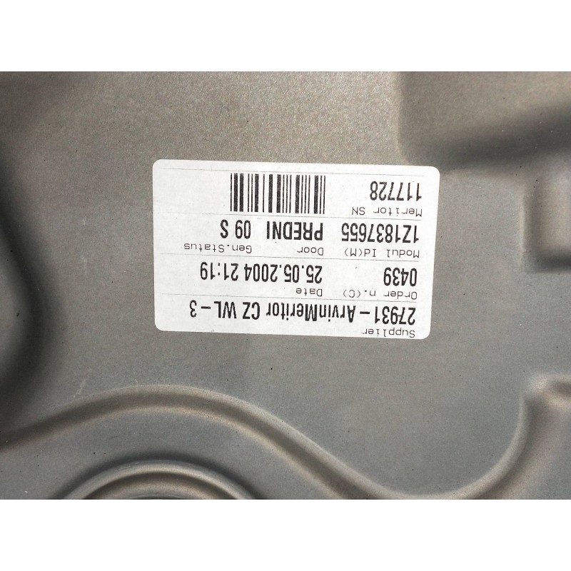 Recambio de motor elevalunas delantero izquierdo para skoda octavia berlina (1z3) referencia OEM IAM 1Z1837655  