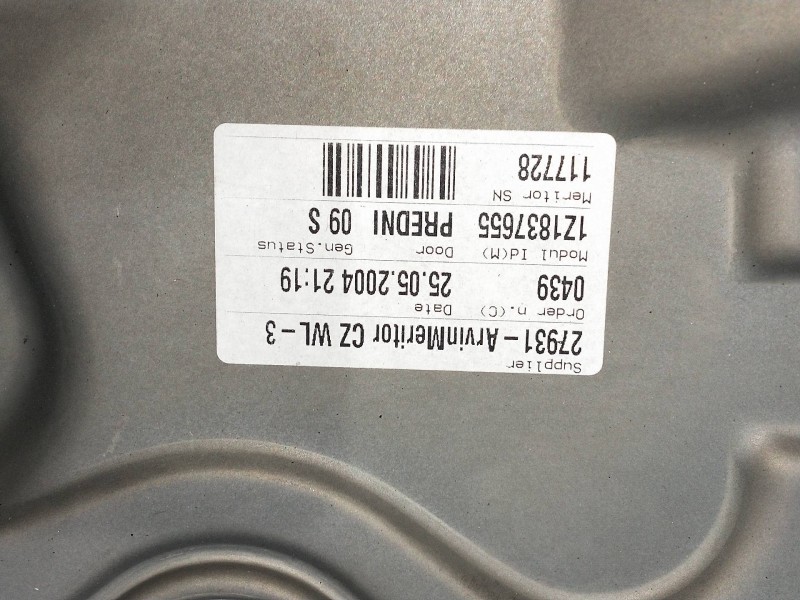 Recambio de motor elevalunas delantero izquierdo para skoda octavia berlina (1z3) referencia OEM IAM 1Z1837655  