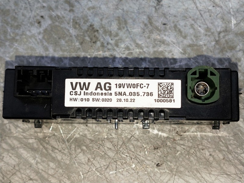 Recambio de modulo electronico para cupra formentor referencia OEM IAM 5NA035736  