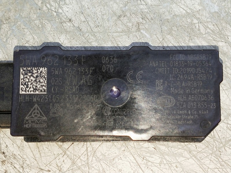 Recambio de modulo electronico para cupra formentor referencia OEM IAM 5WA962133F  