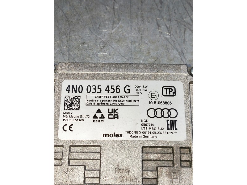 Recambio de modulo electronico para cupra formentor referencia OEM IAM 4N0035456G  