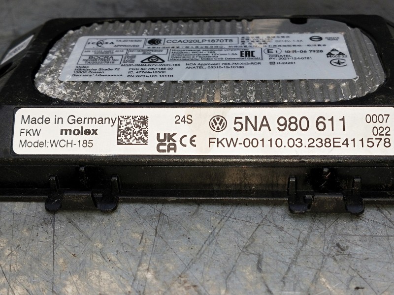 Recambio de modulo electronico para cupra formentor referencia OEM IAM 5NA980611  