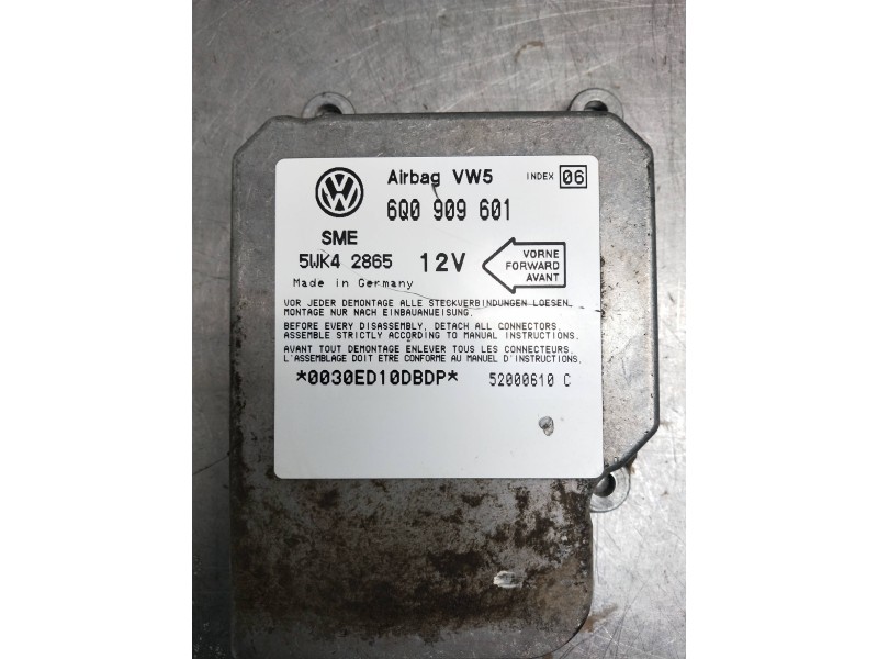 Recambio de kit airbag para volkswagen polo berlina (6n2) referencia OEM IAM 6Q0909601  