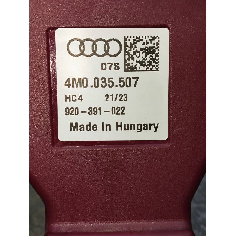 Recambio de sensor para cupra formentor referencia OEM IAM 4M0035507  