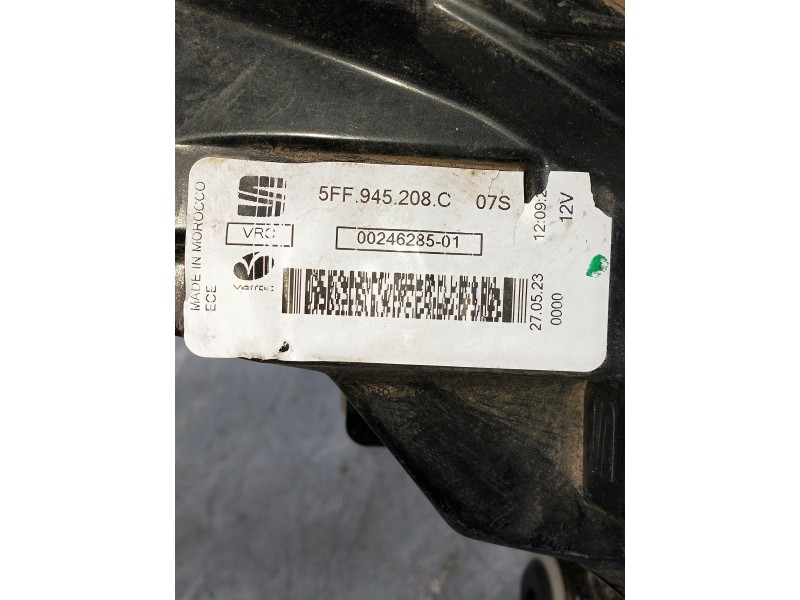 Recambio de piloto trasero derecho para cupra formentor referencia OEM IAM 5FF945208C  