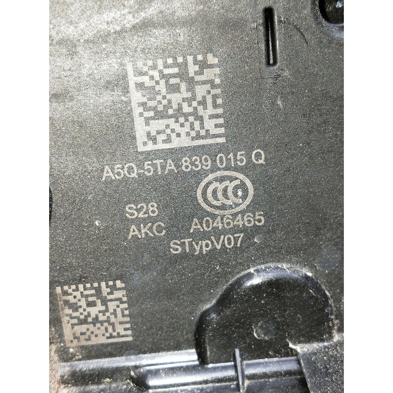 Recambio de motor cierre centralizado trasero izquierdo para cupra formentor referencia OEM IAM A5Q5TA839015  